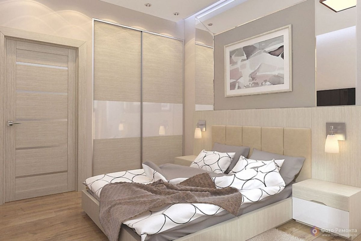 Спальня в малогабаритной квартире