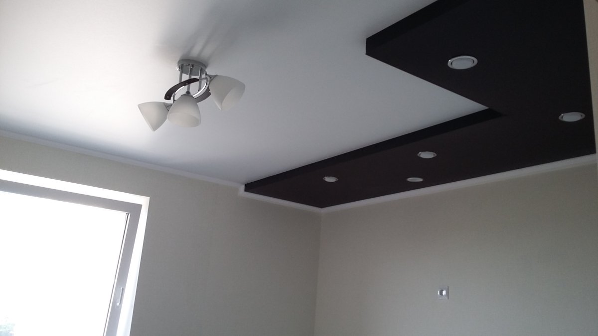 Матовый натяжной потолок