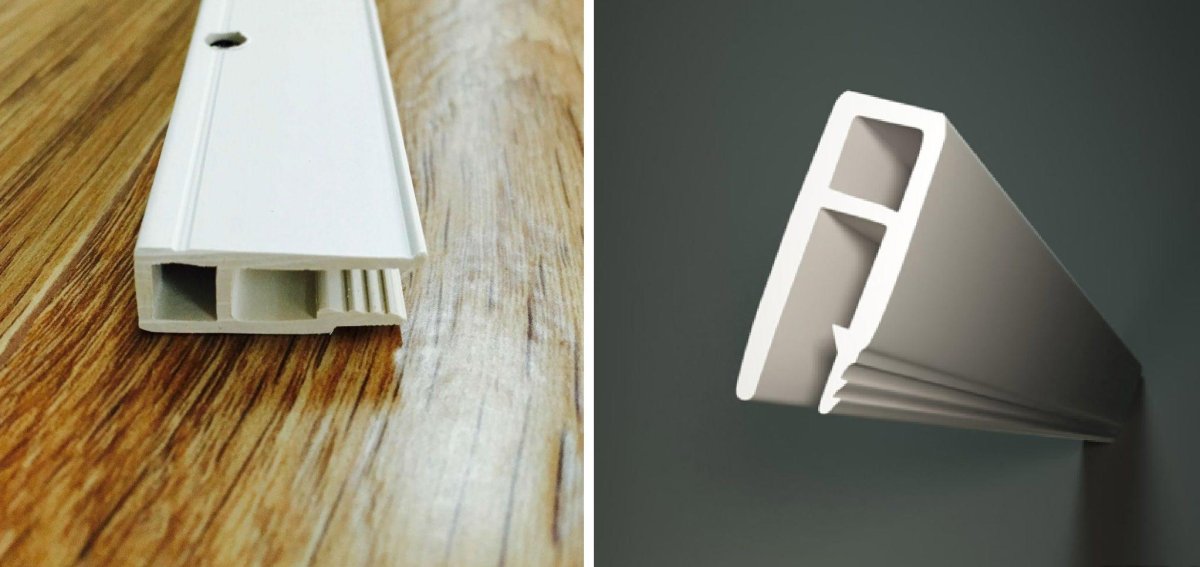 Профиль ПВХ для натяжных потолков