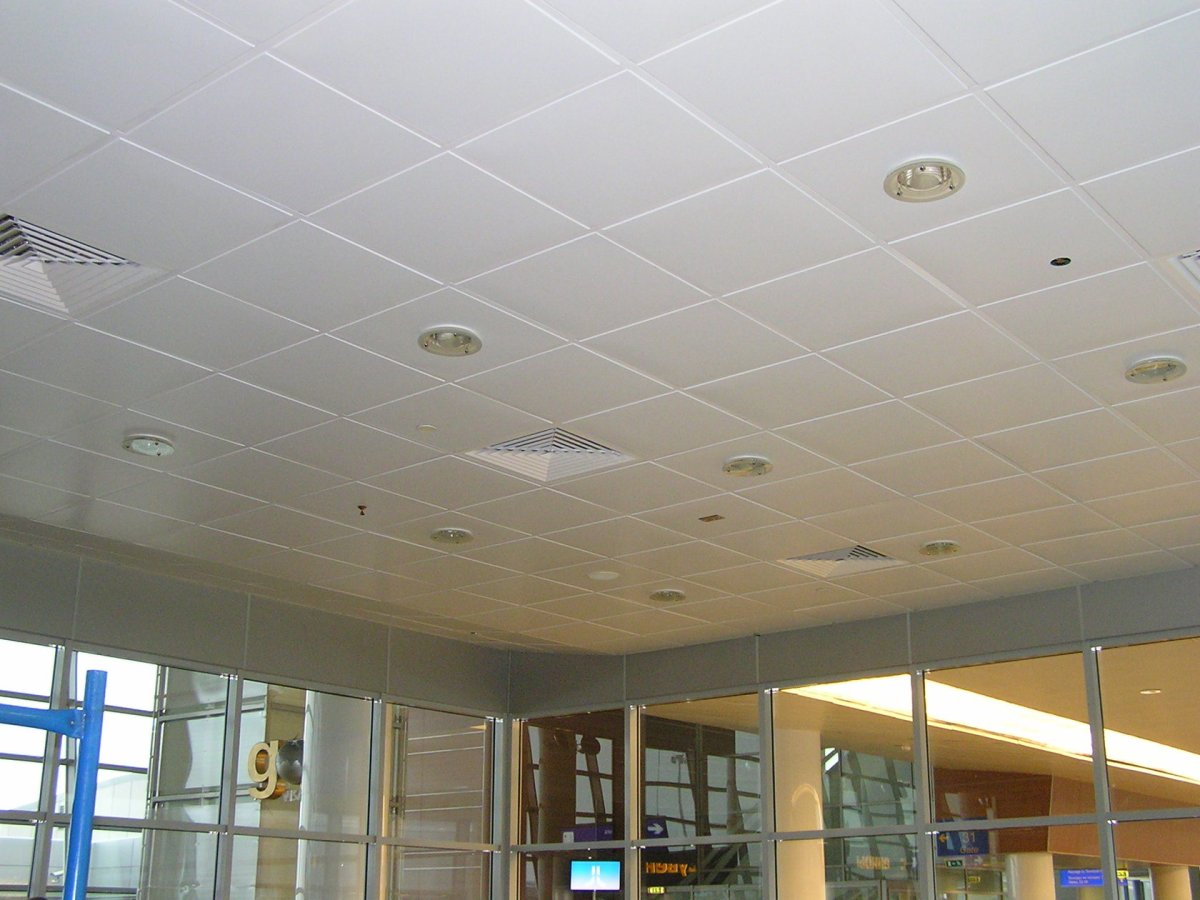 Кассета Cesal 600х600 белый матовый 3306