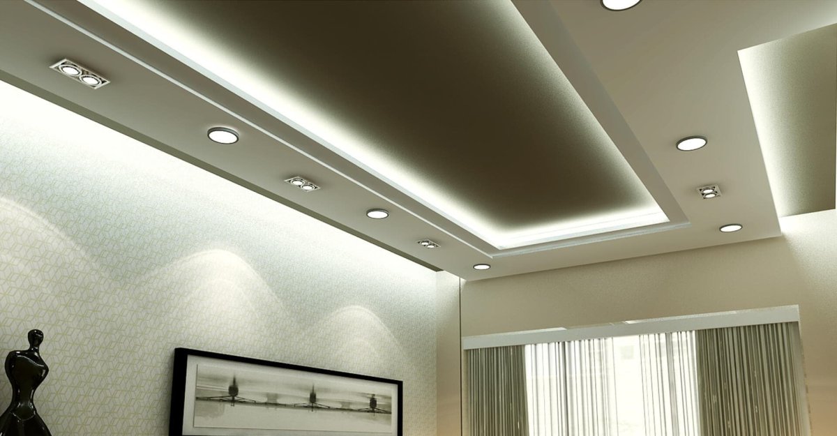 Потолки из гипсокартона