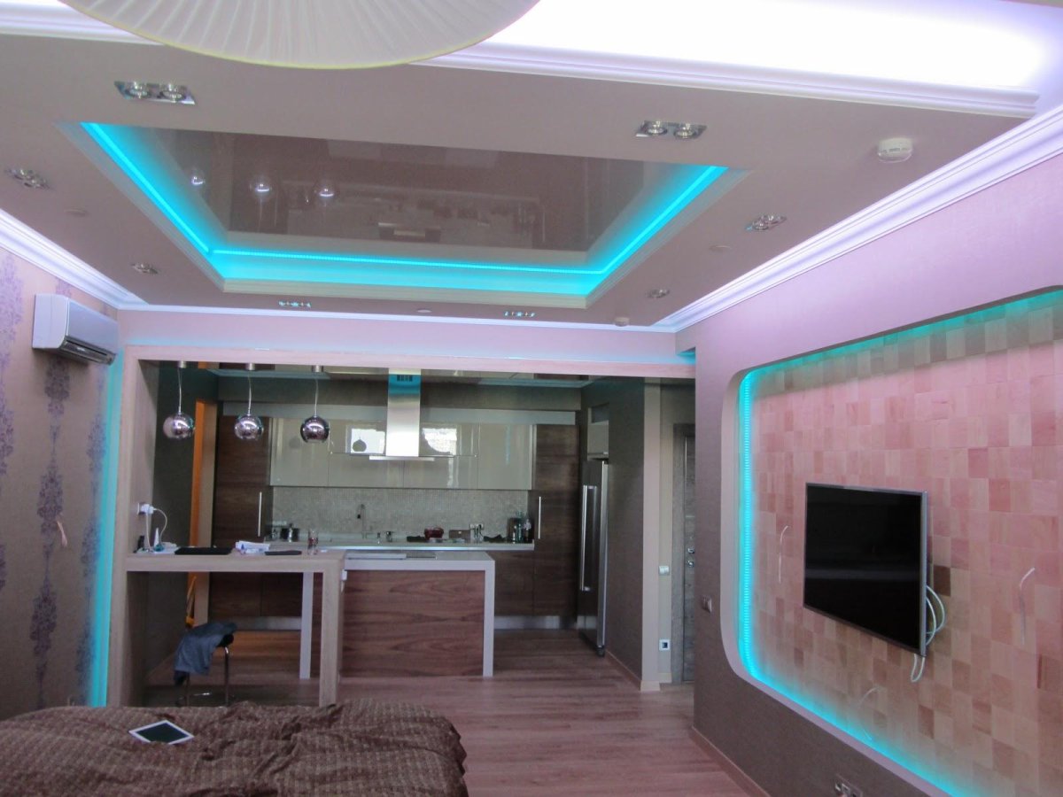 Светодиодная подсветка потолка