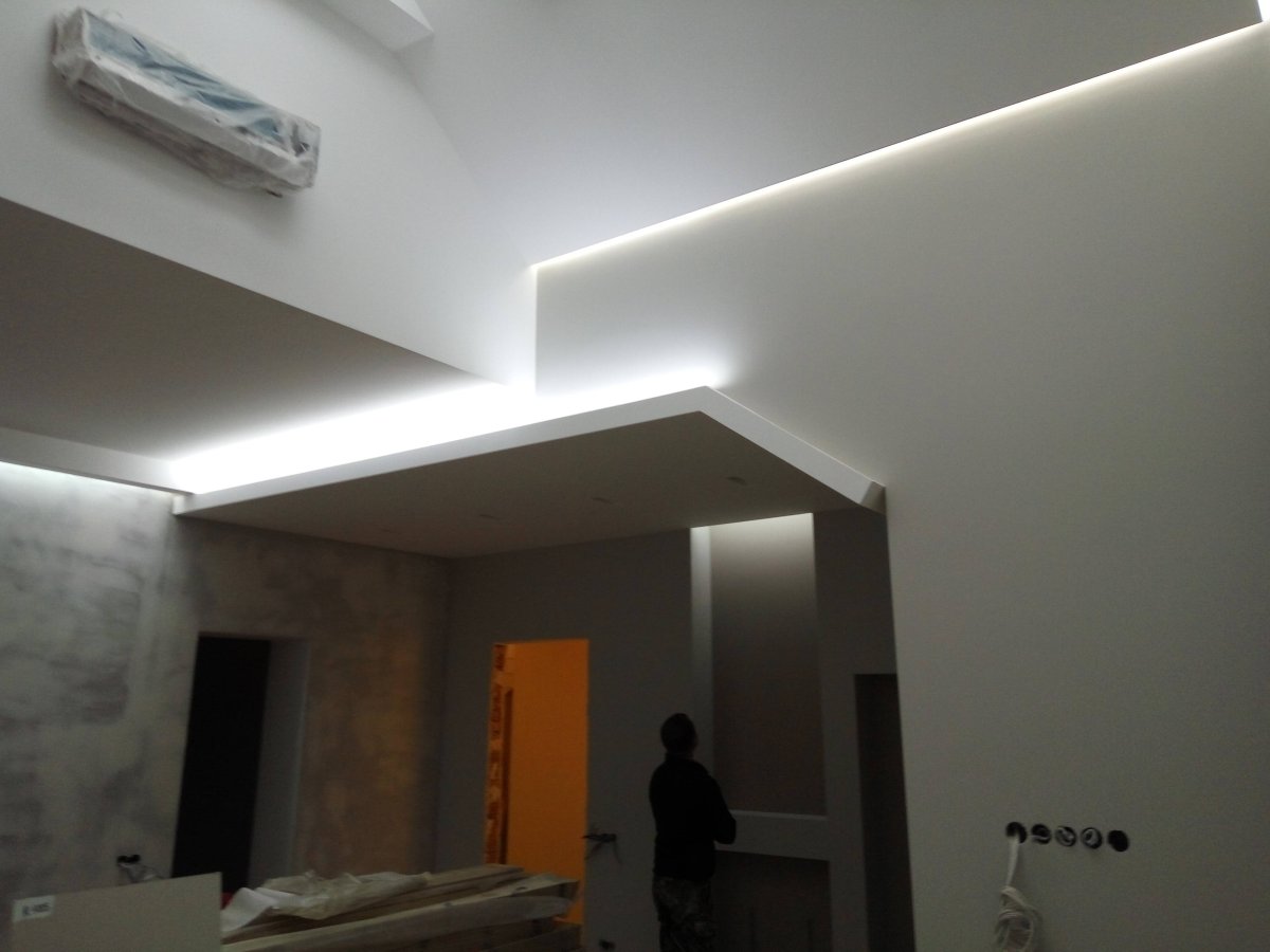 Светодиодная подсветка в нишах