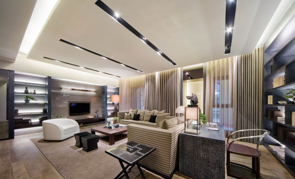 Дизайнерские потолки в квартире