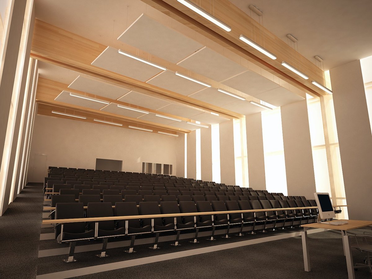 Акустические панели Rockfon