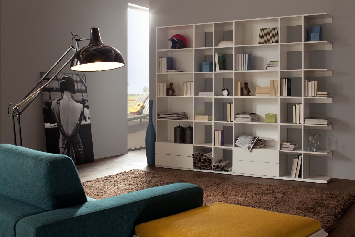 Красивые стеллажи