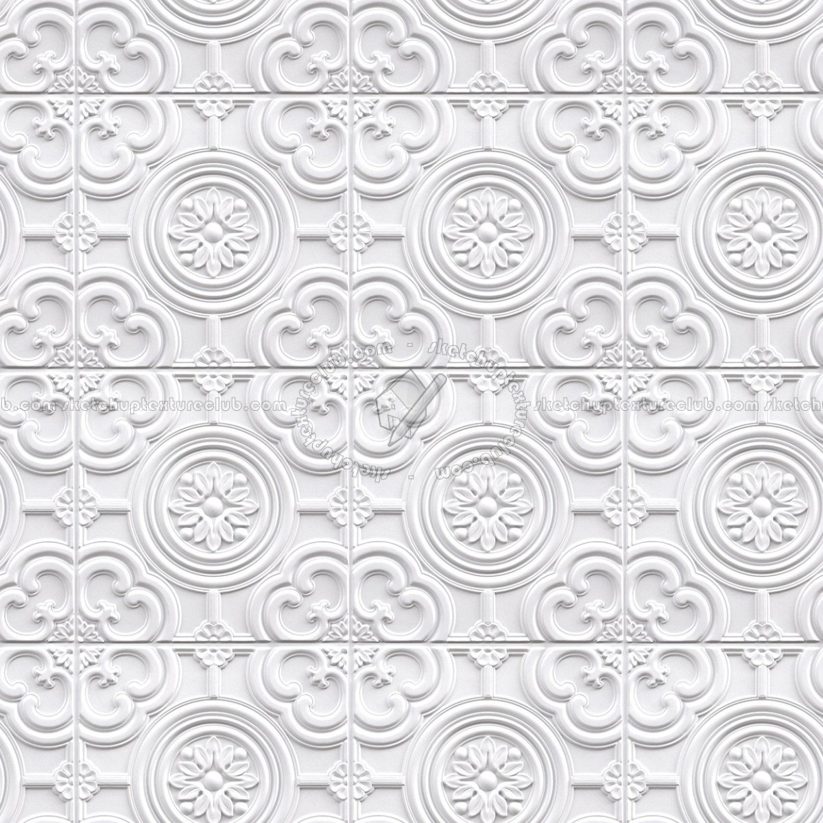 Гипсовые потолочные плиты текстура