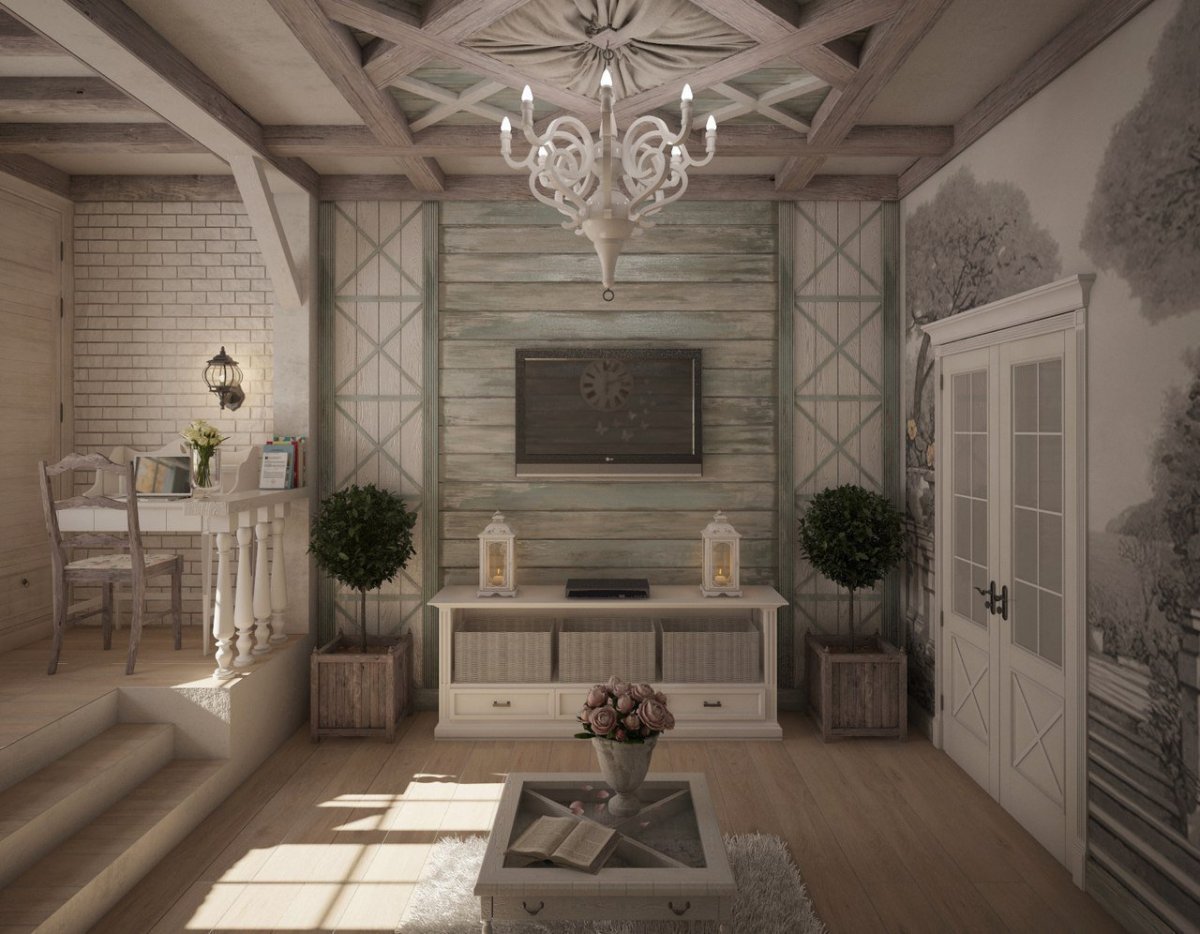 Отделка в стиле Прованс