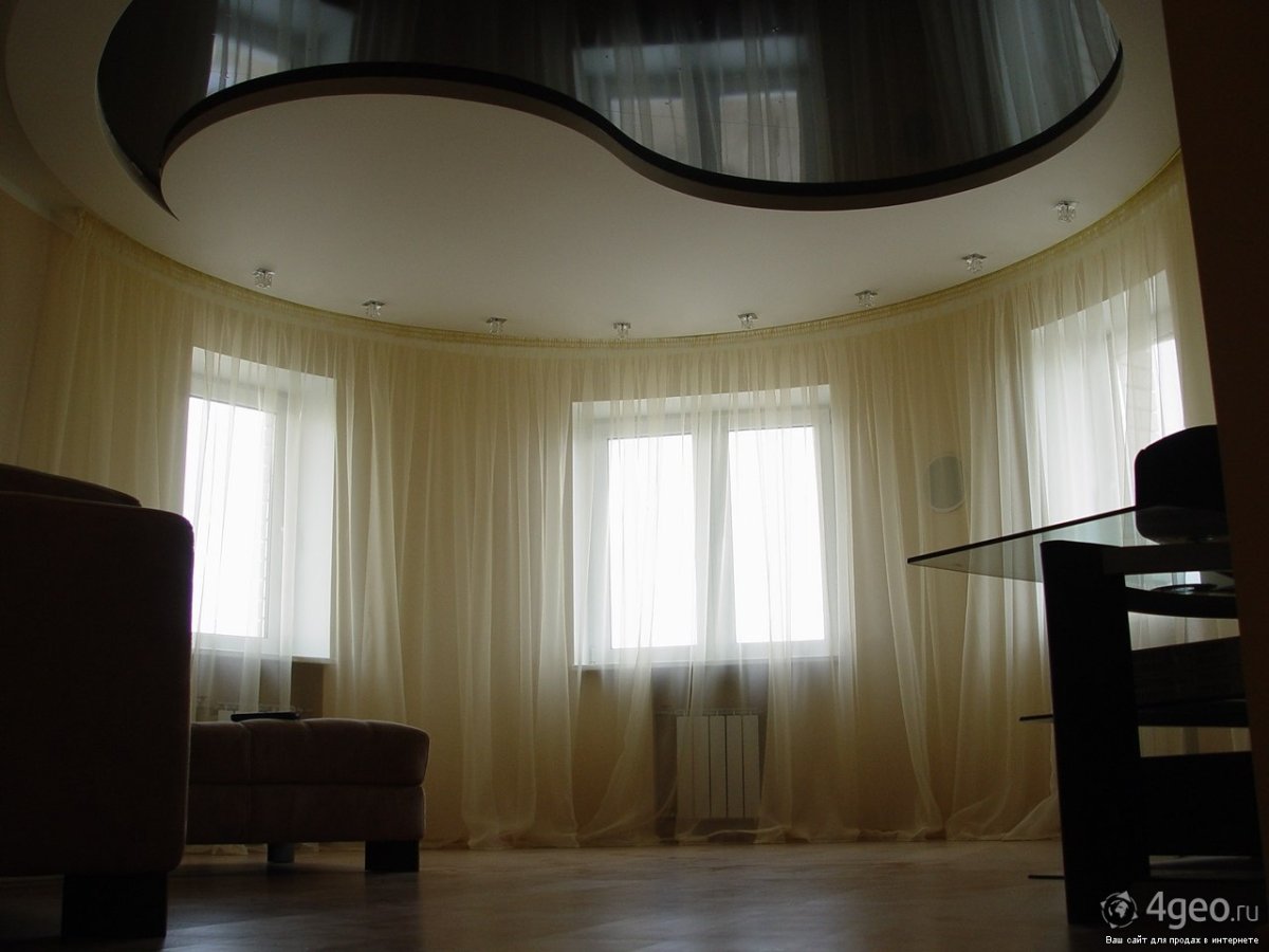 Натяжной потолок в стиле Инь Янь