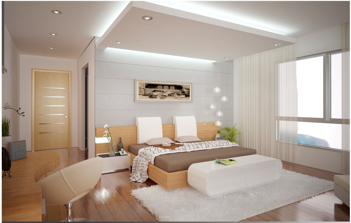 Свет в маленькой спальне