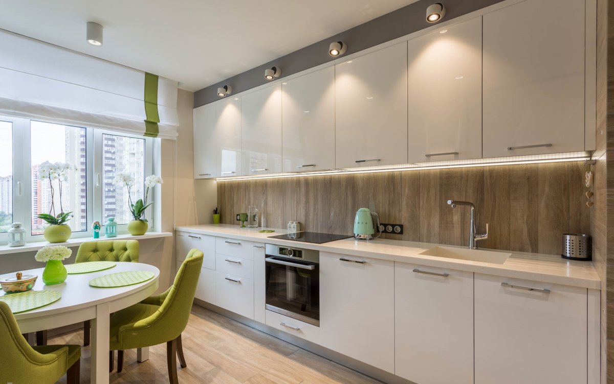 Кухонный гарнитур под потолок