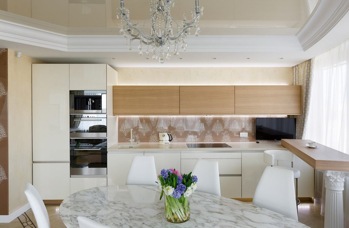 Потолок на кухне