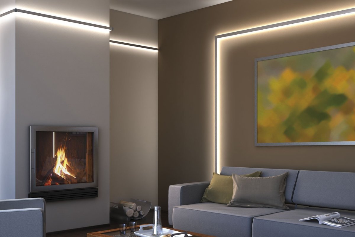 Светодиодная лента в интерьере