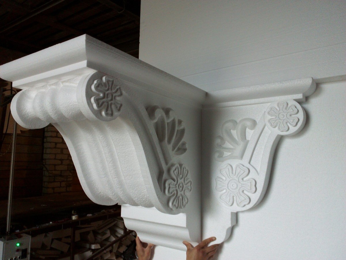 Декор из пенопласта