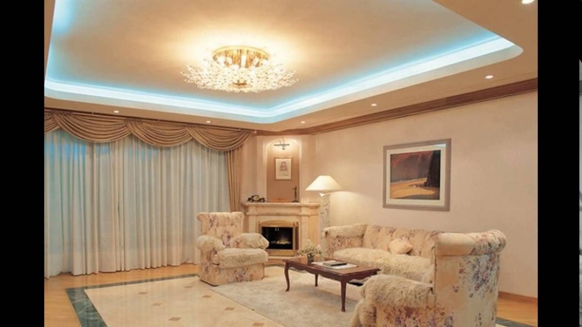 Двойные подвесные потолки