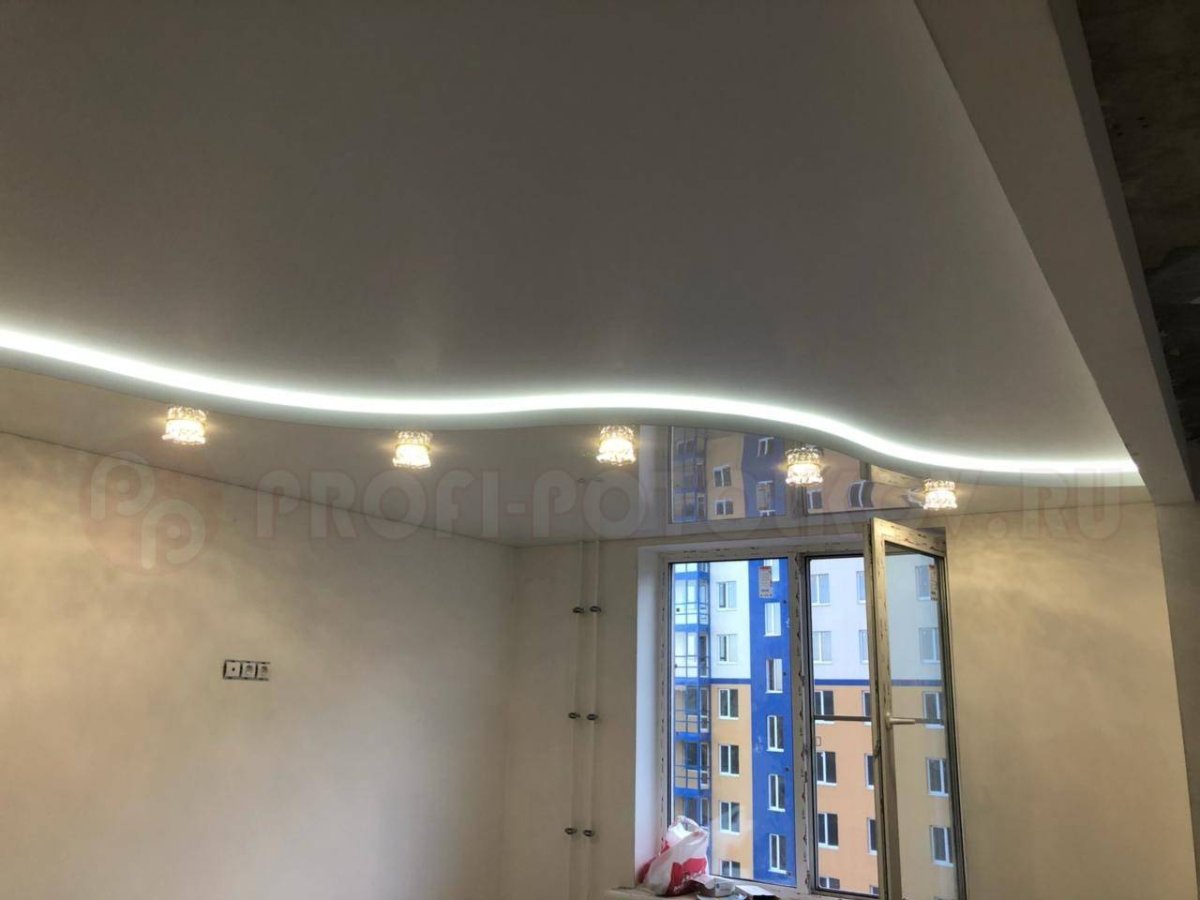 Многоуровневые подвесные потолки