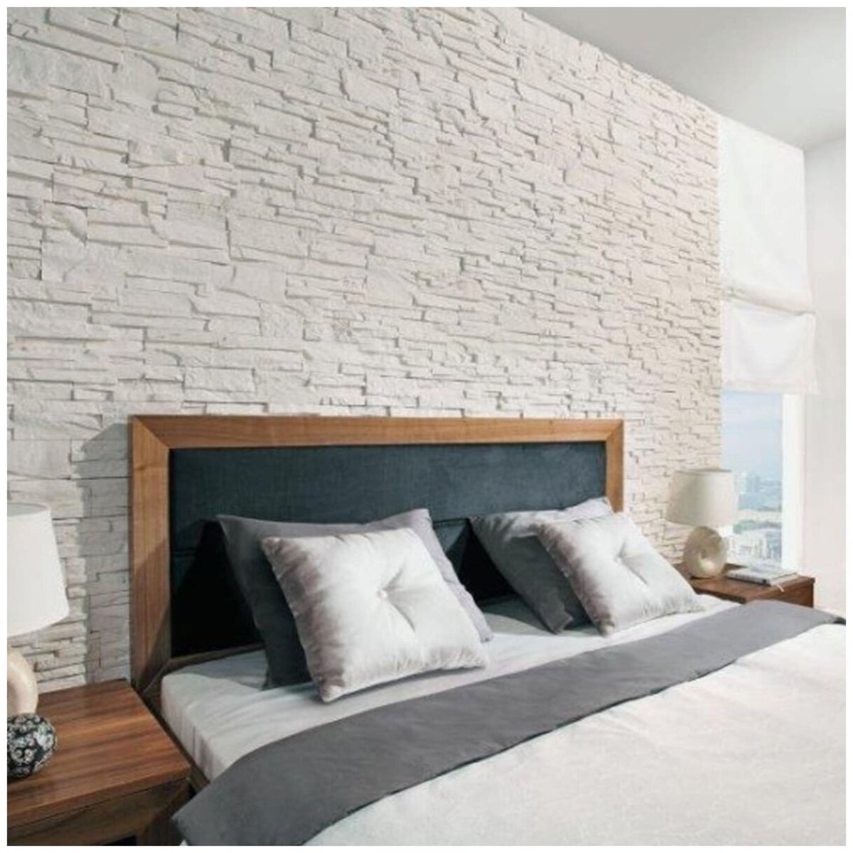 Декоративный кирпич в интерьере