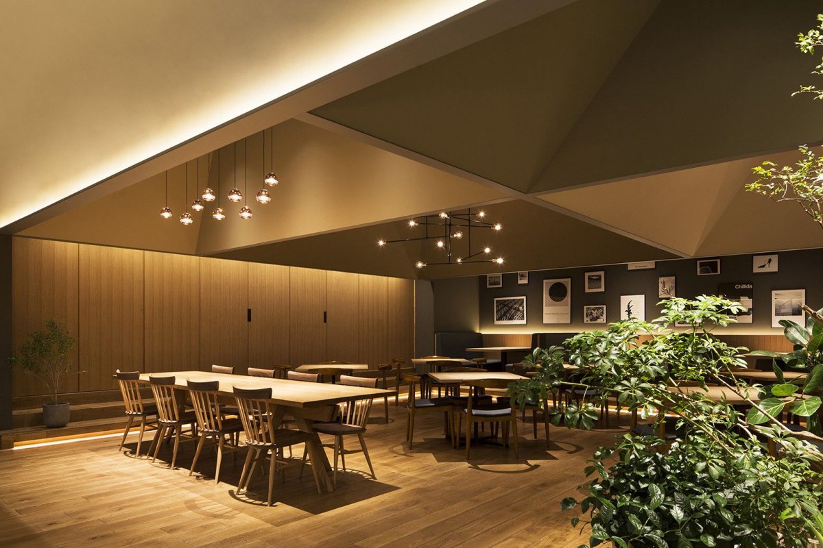 Необычные планировки кафе