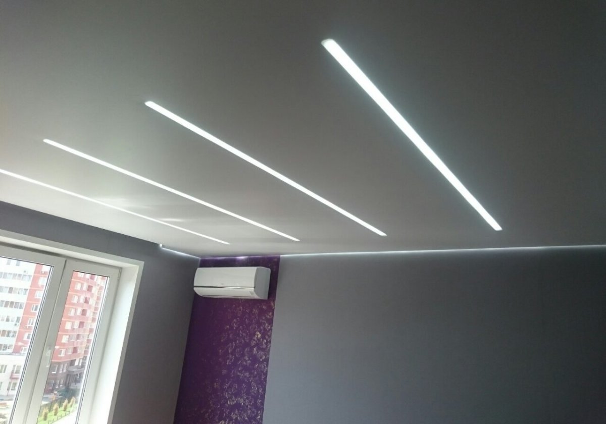 Профиль для светодиодной ленты Geniled врезной 120×32×2000 м100