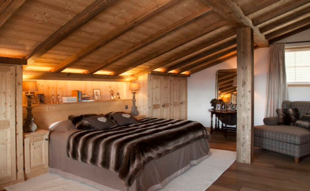 Мансарда в стиле Шале