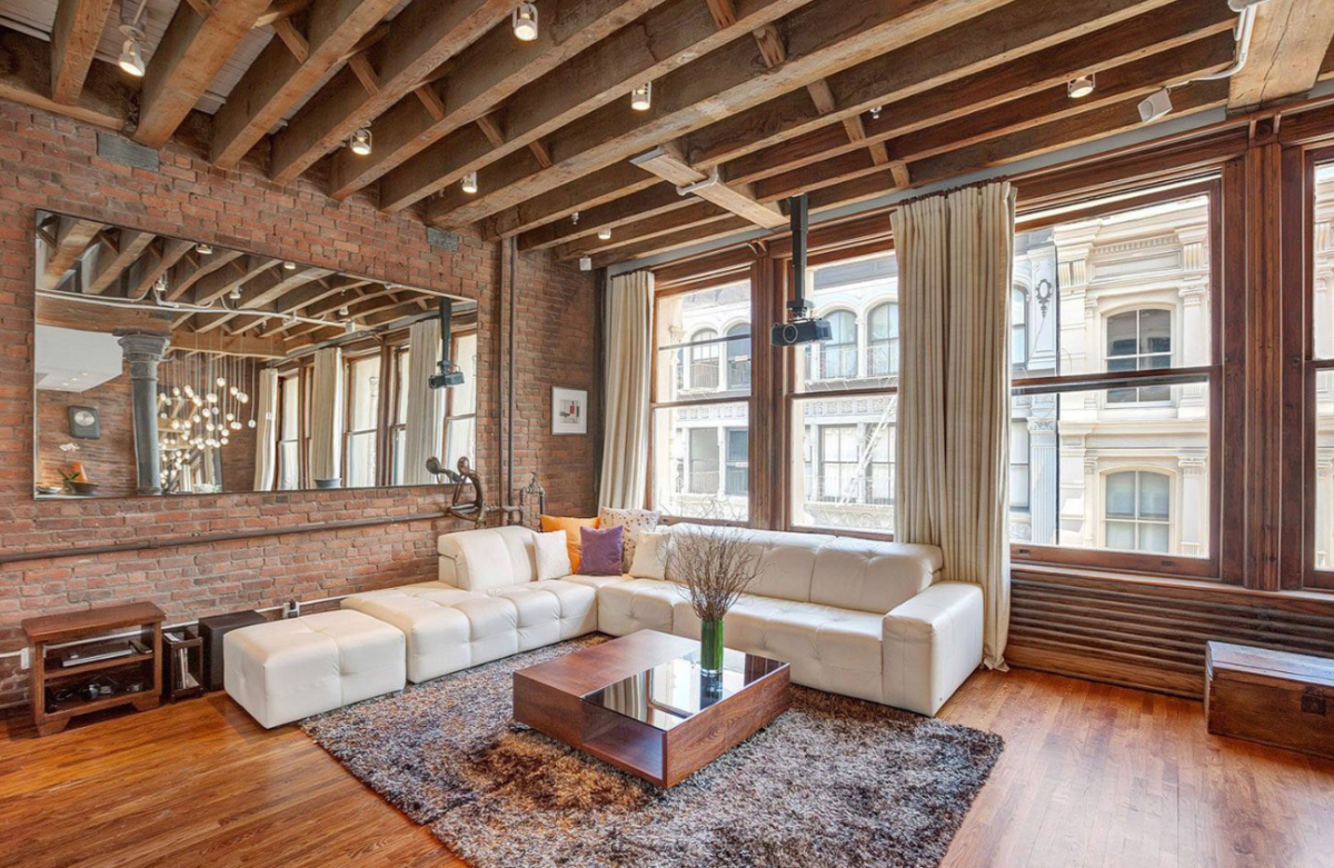 Фальшбалки лофт стиль