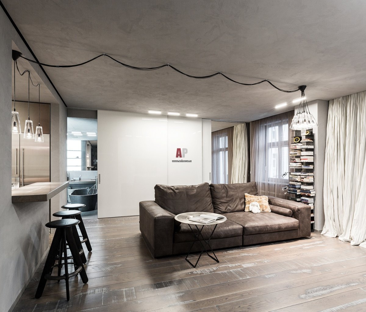 Бетонный потолок