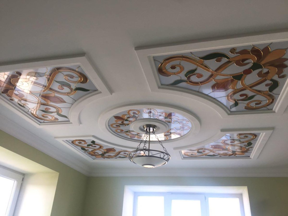 Узорные потолки