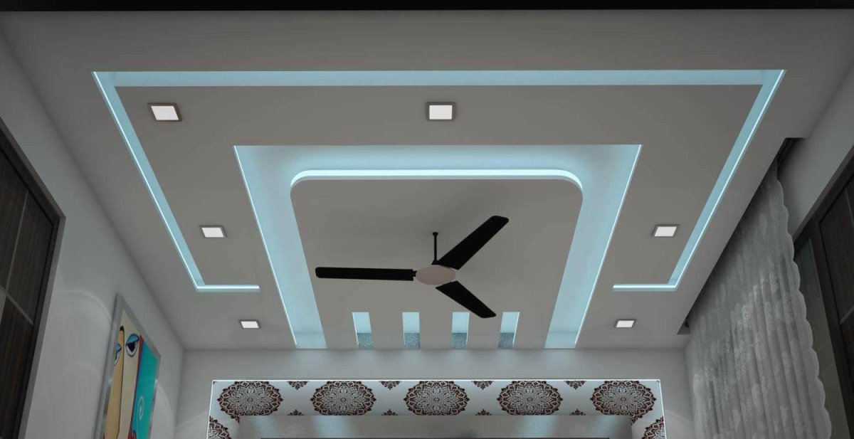 Стиль потолок из гипсокартона