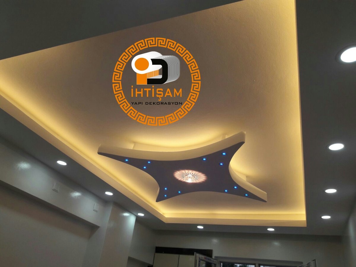 Потолок гипсокартон фигура