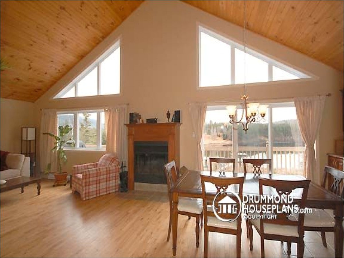 Деревянные потолки в частном доме