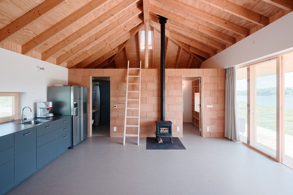 Мансарда экостиль