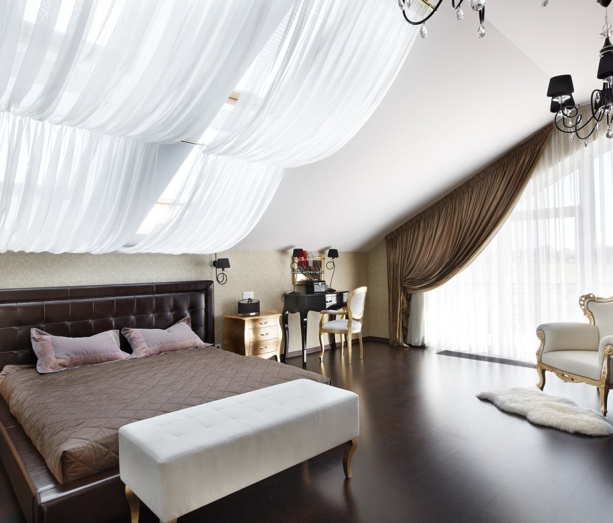 Мансардная кровля мансар Франсуа