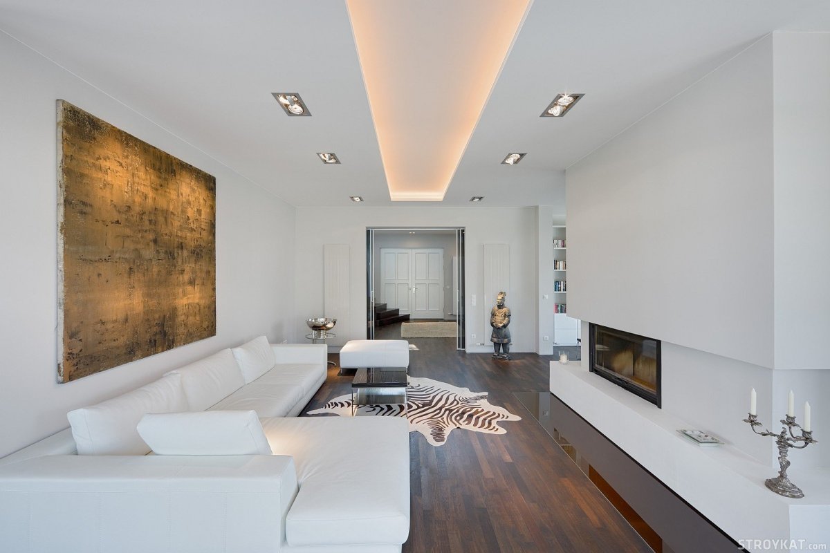 Белый интерьер