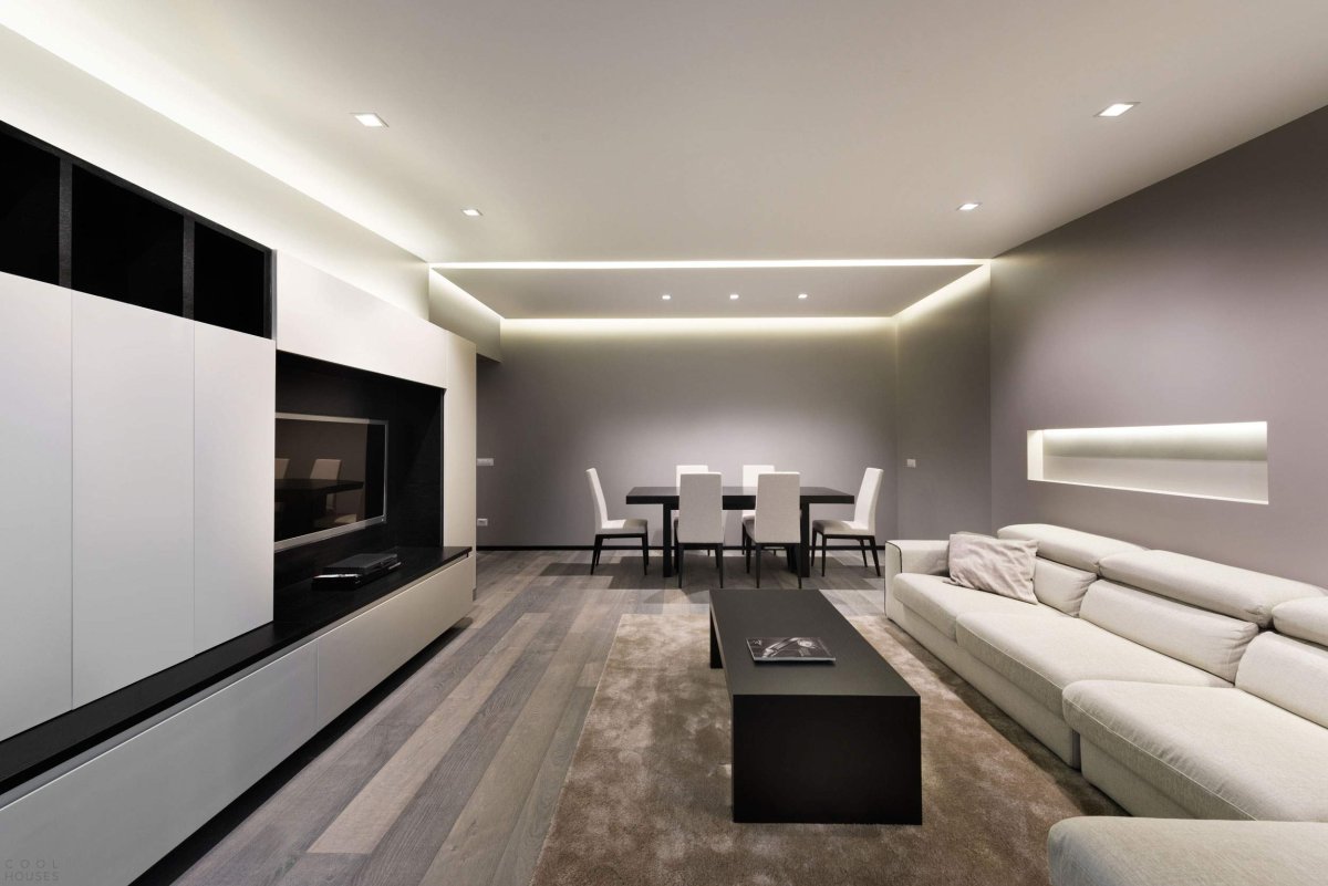 Хайтек и классика в интерьере