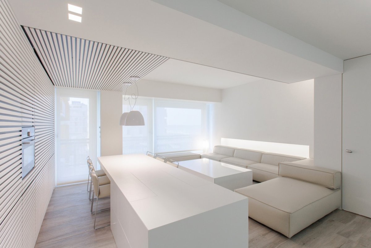 Гостиная в минималистическом стиле