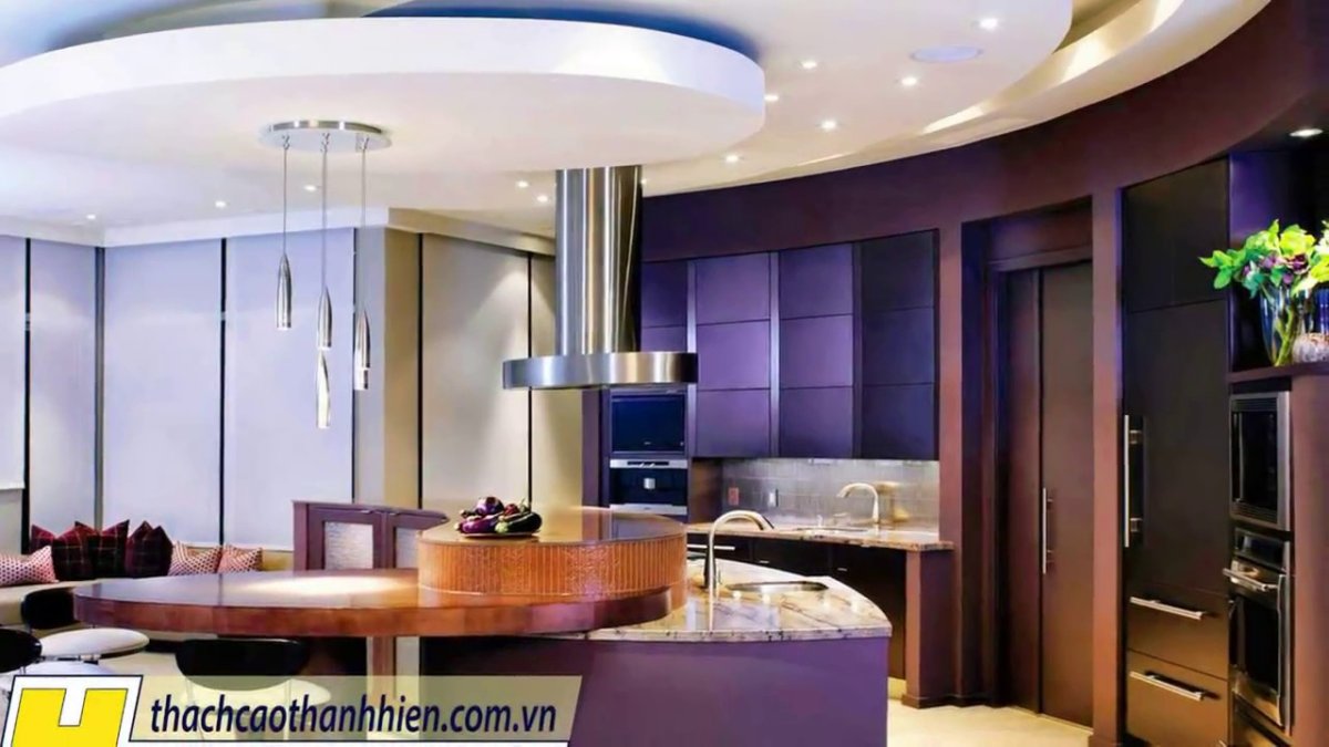 Многоуровневые гипсокартонные потолки