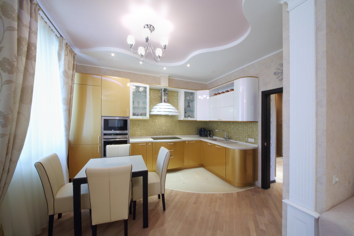 Кухонные арки из гипсокартона