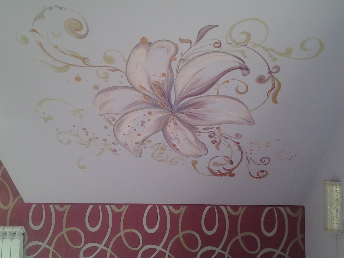 Обои на потолок 80 годов