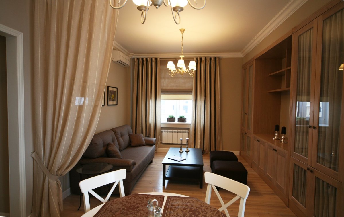 Гостиная в хрущевке