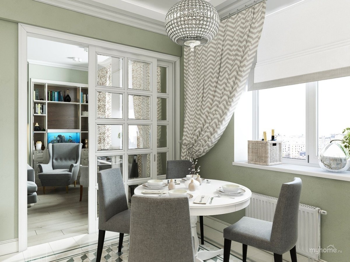 Классика в современной обработке интерьер