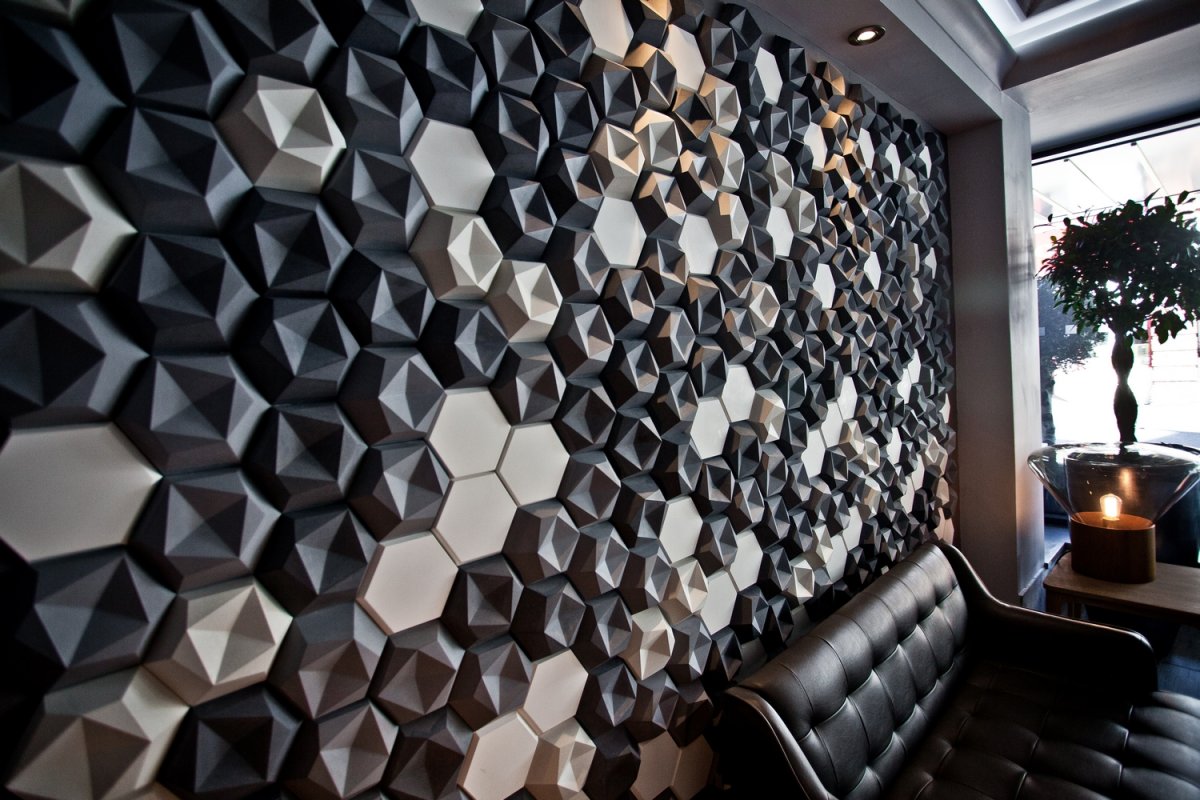 Гипсовая 3д панель «Stoun»