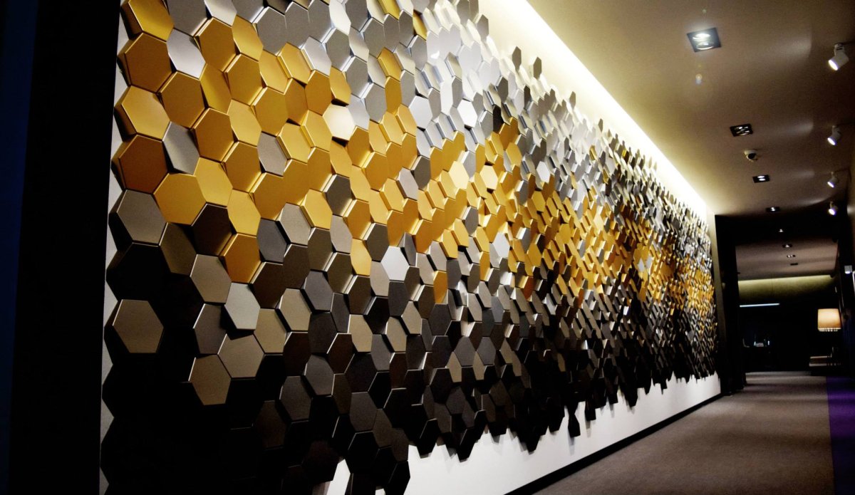 Стеновые панели соты