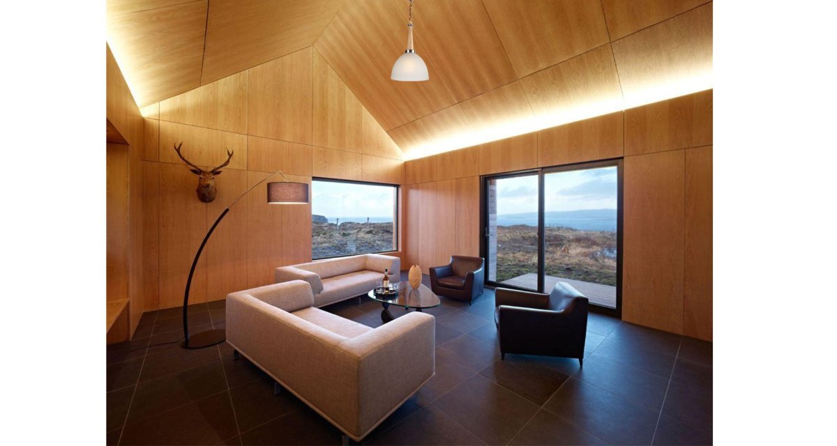 Потолок из фанеры