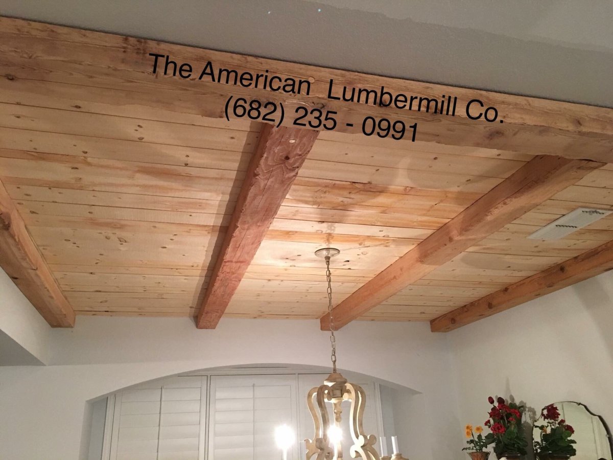 Деревянный потолок