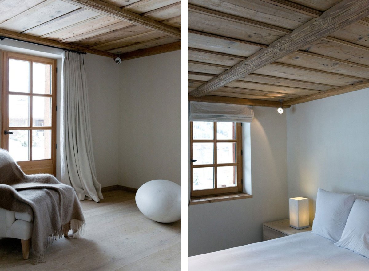 Потолок в бане из необрезной доски