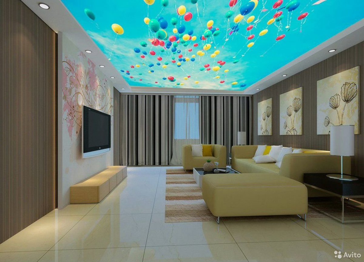 Проектор в современном интерьере