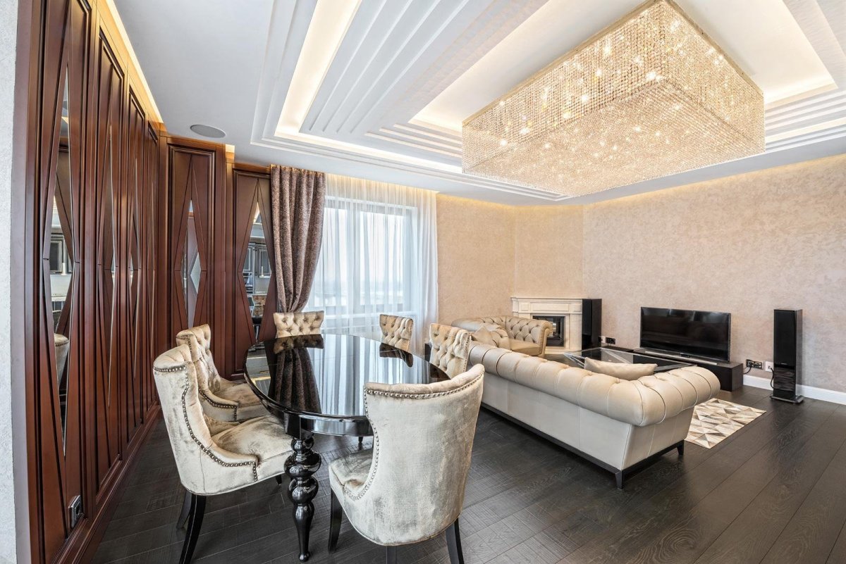Интерьеры квартир элитных