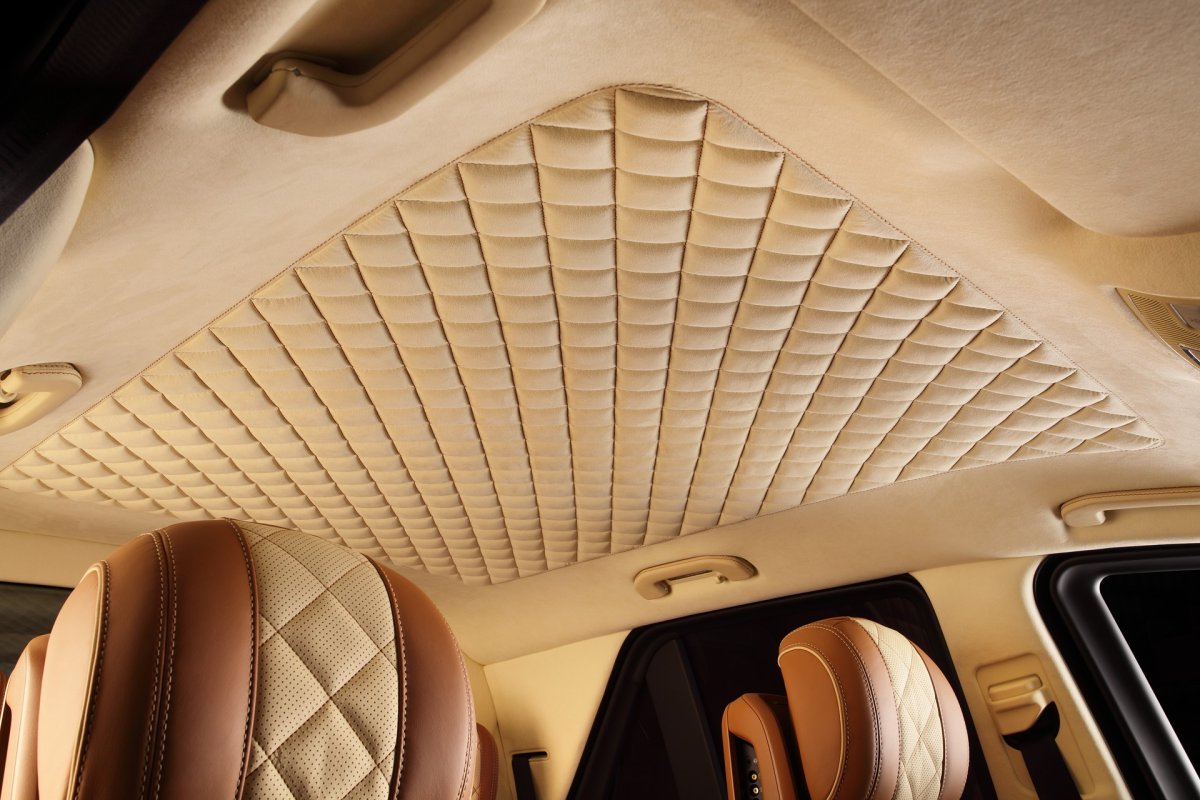 Обтяжка потолка автомобиля