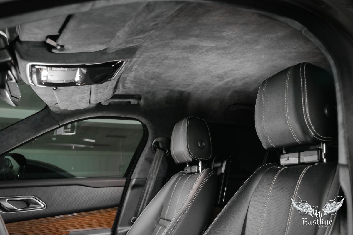 Кожаный потолок в авто