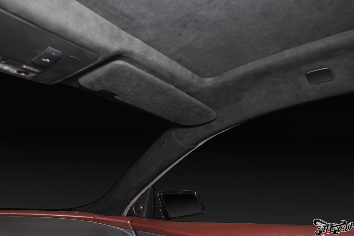 Потолок алькантара w124